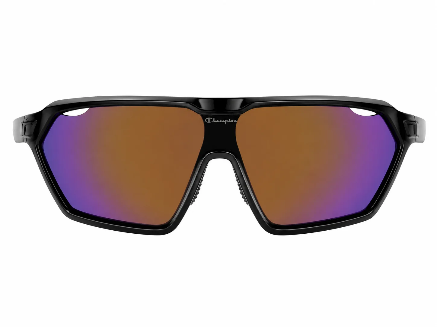 Vista frontal real de los lentes de sol deportivos Champion CHS-07 C1